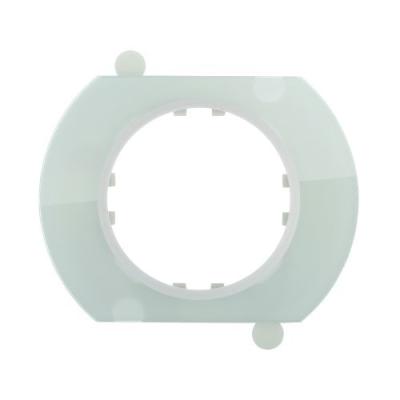 Рамка LKstudio, серия Vintage, круглая, промежуточная, светлое стекло