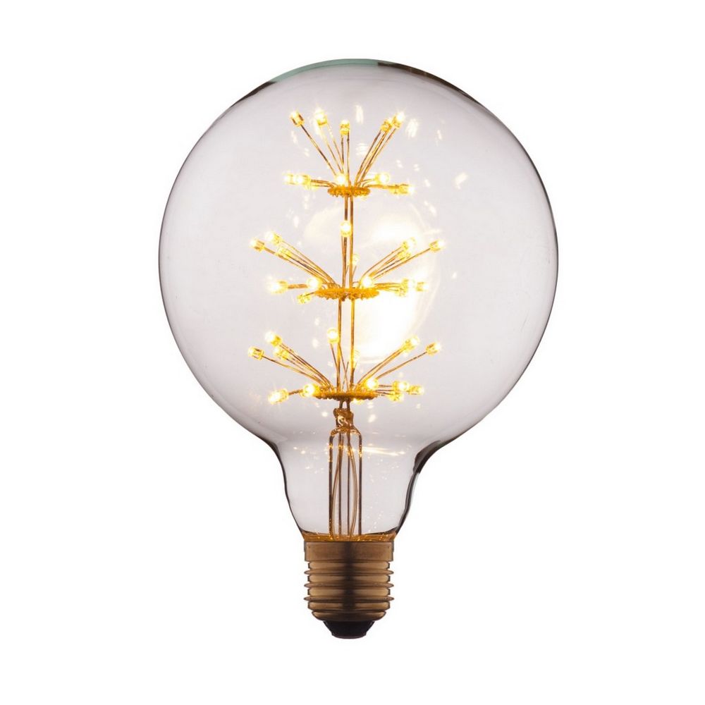 Качественная картинка Лампочка LED Лофт IT Шар, E27, 3W, прозрачная
