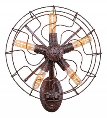 LOFT IT Бра  5x60 Вт Цоколь E27 D 290 H 450 Выступ 450 Металлическая арматура цвета состаренный кори LOFT IT Бра  5x60 Вт Цоколь E27 D 290 H 450 Выступ 450 Металлическая арматура цвета состаренный кори