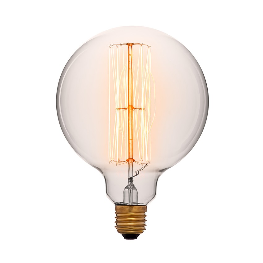 Качественная картинка Лампочка Sun Lumen G125, E27, 60W, прозрачная (арт. 054-027)