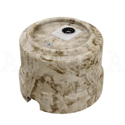 Ретро розетка ТВ Аврора, фарфор,  дворцовый мрамор