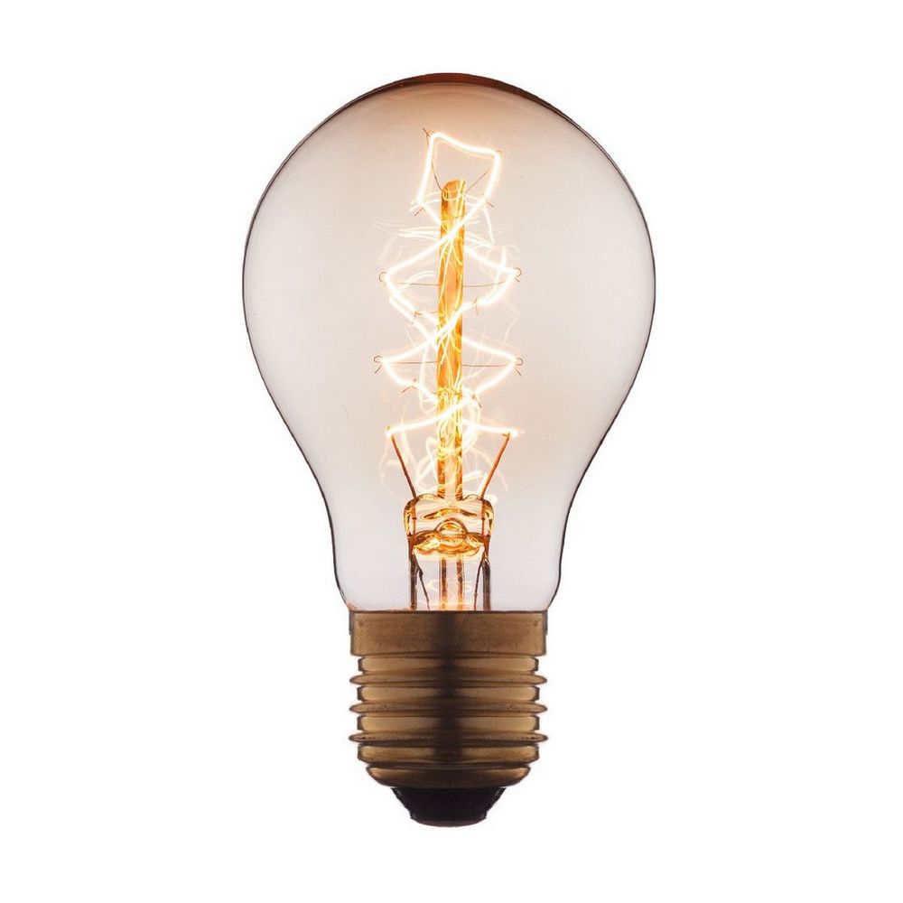 Качественная картинка Лампочка Эдисона Лофт IT Груша, E27, 60W, прозрачная
