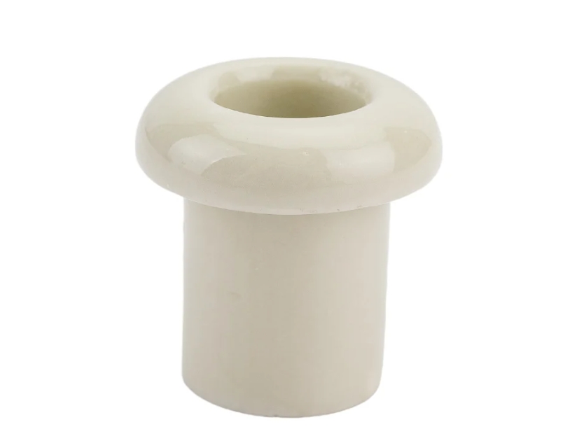 Качественная картинка Ретро втулка межстеновая Мезонин, фарфор, слоновая кость