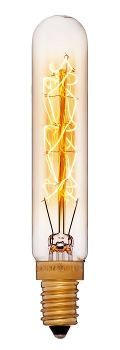Качественная картинка Лампочка Sun Lumen T20, E14, 40W, золотая (арт. 054-164)
