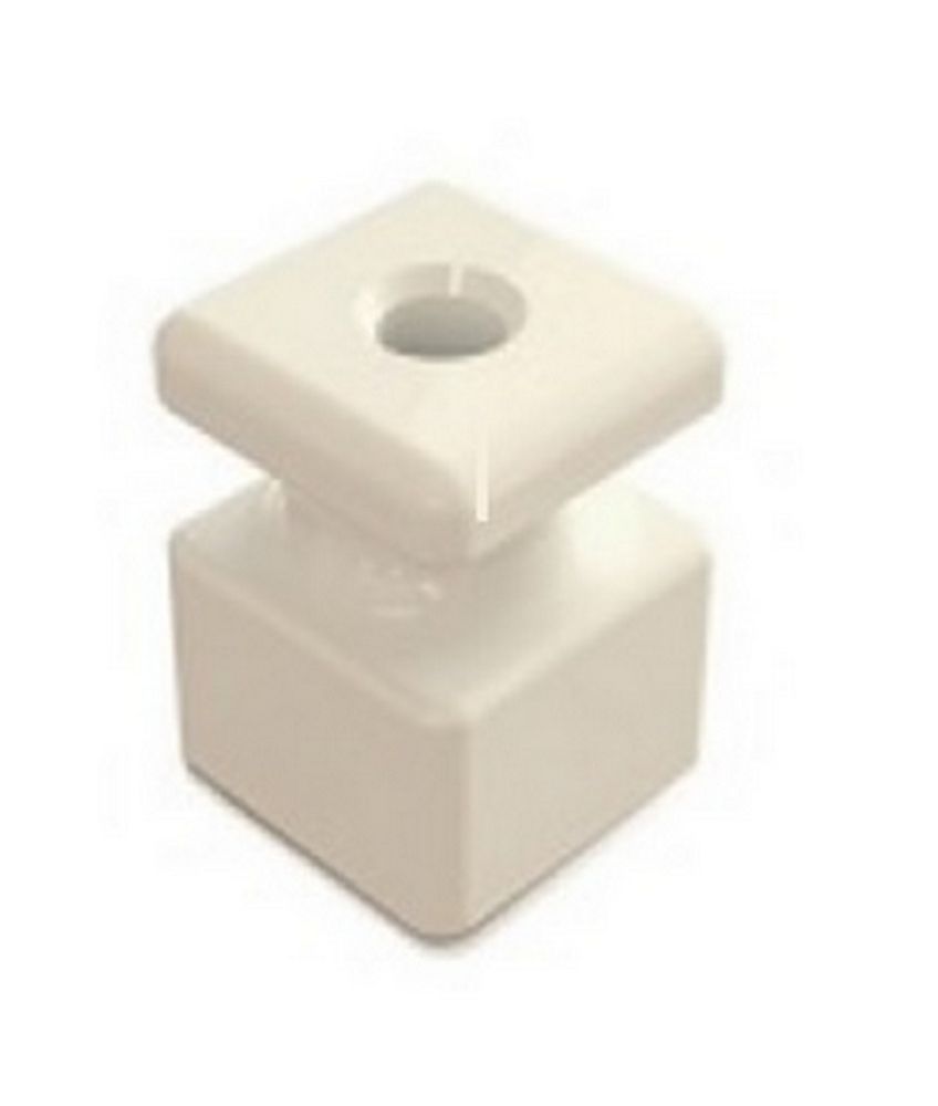 Качественная картинка Ретро изолятор Мезонин, фарфор, коллекция Quadra, белый