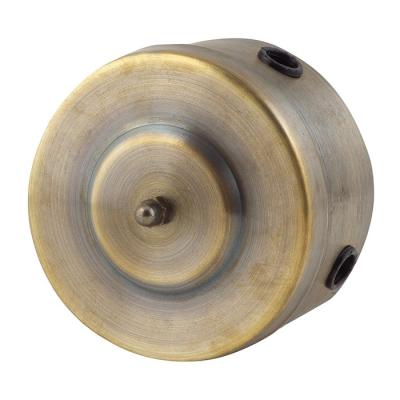 Ретро коробка распределительная Retrika, коллекция Vintage Metal, D 85 мм, бронза