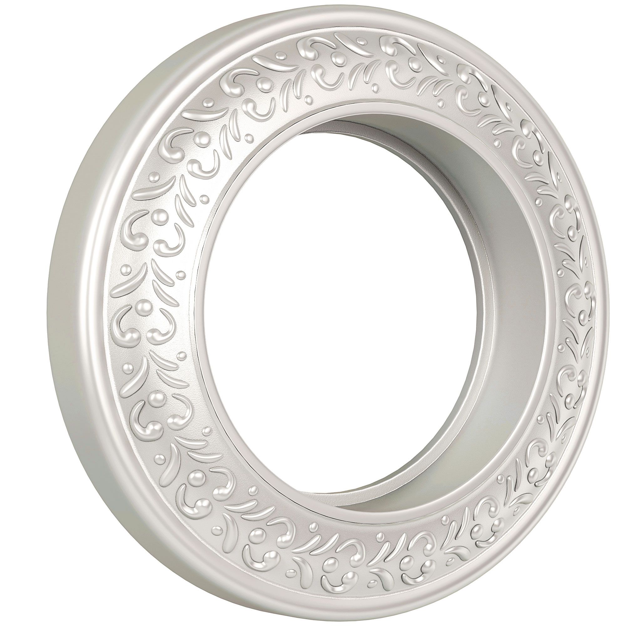 Ретро рамка Werkel Antik Runda металл  (жемчужный)