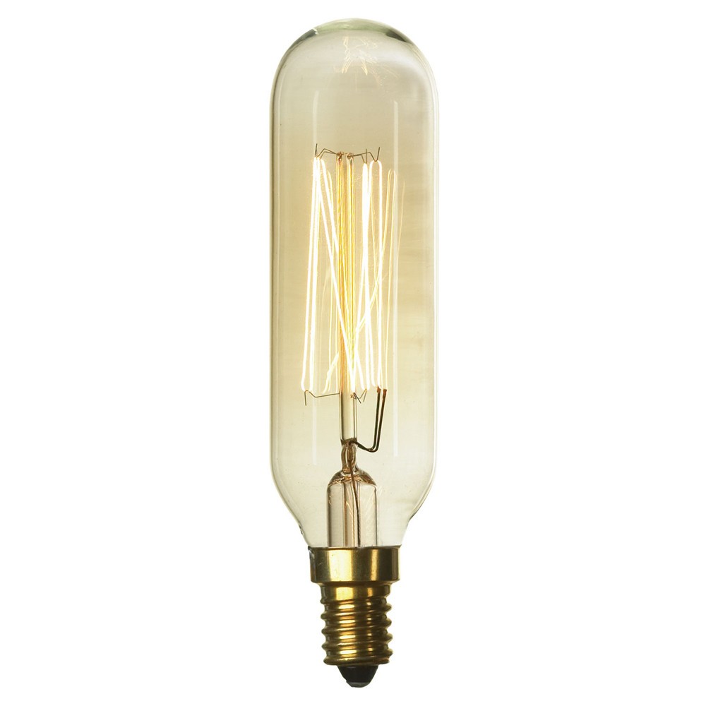 Качественная картинка Лампочка Эдисона Lussole  Loft GF-E-46, накаливания, E14, прозрачная (арт. GF-E-46)