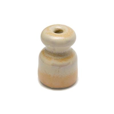 Изолятор Salvador, фарфор, бежевый с шурупом (арт. IS11GD)