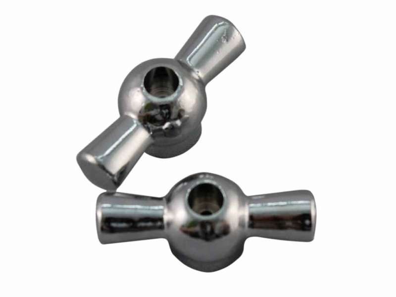 Качественная картинка Ручка выключателя поворотного, серебро