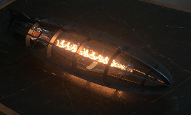 Качественная картинка Авторский Светильник Sun Lumen, Mind&Object AirShip-600, 1хЕ40, сталь 3 мм, черный матовый