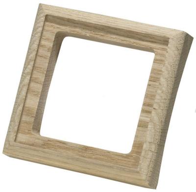 Подрамник Villaris, серия LOG, дерево, квадратная, наружный монтаж, натуральный дуб