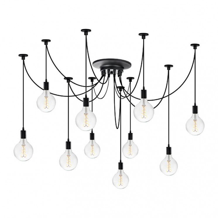 Качественная картинка Светильник Sun Lumen, черный, Лофт, (арт. 058-155)