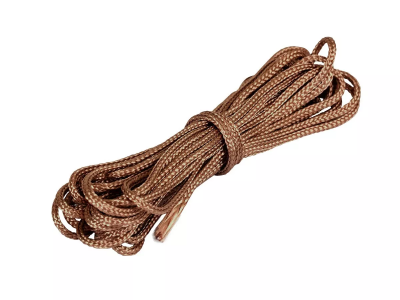 Ретро шнур Мезонин из п/э нити для фиксации проводов на изоляторах, бронза