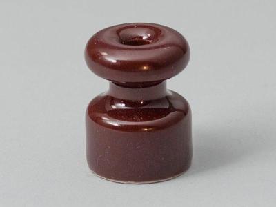 Изолятор Retrika, керамика, коричневый