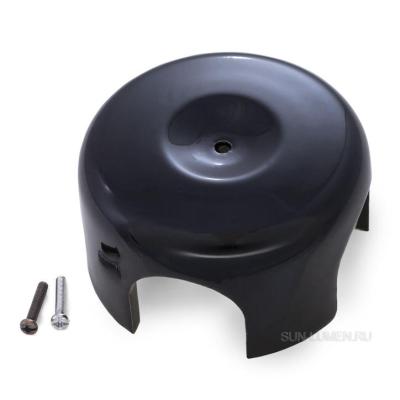 Корпус ретро коробки распределительной Sun Lumen, размер D78, керамика, черный