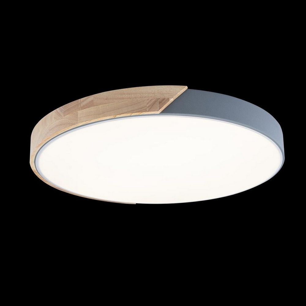 Качественная картинка LOFT IT Потолочный светильники 36 Вт D500*50мм серый пластиковый (арт. 10004/36 Grey)