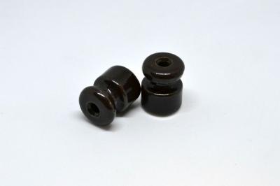 Изолятор ЦИОН, керамика, цвет коричневый (шоколад)