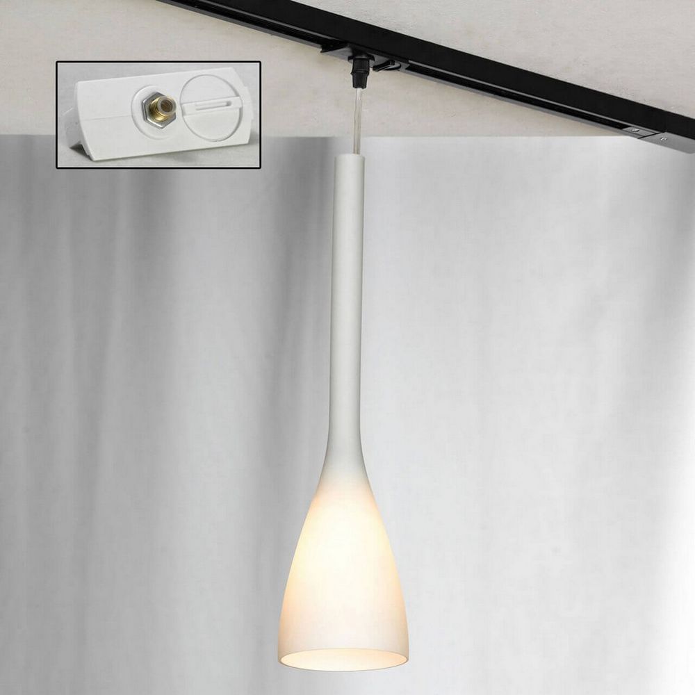 Качественная картинка Трековый светильник однофазный Lussole Track Lights LSN-0106-01-TAW