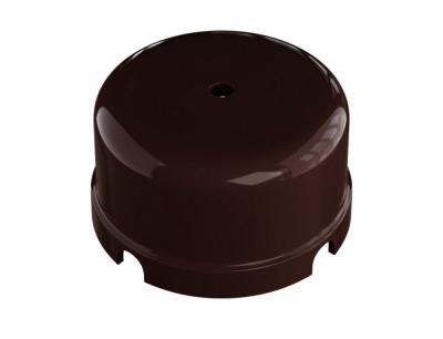 Ретро коробка распределительная Мезонин, коллекция Усадьба, D80, пластик, коричневый