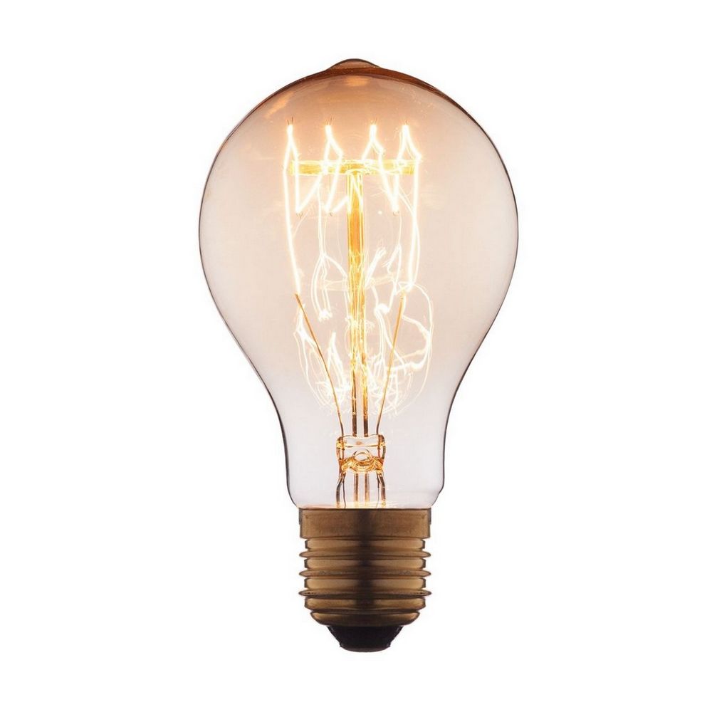 Качественная картинка Лампочка Эдисона Лофт IT Груша, E27, 40W, прозрачная