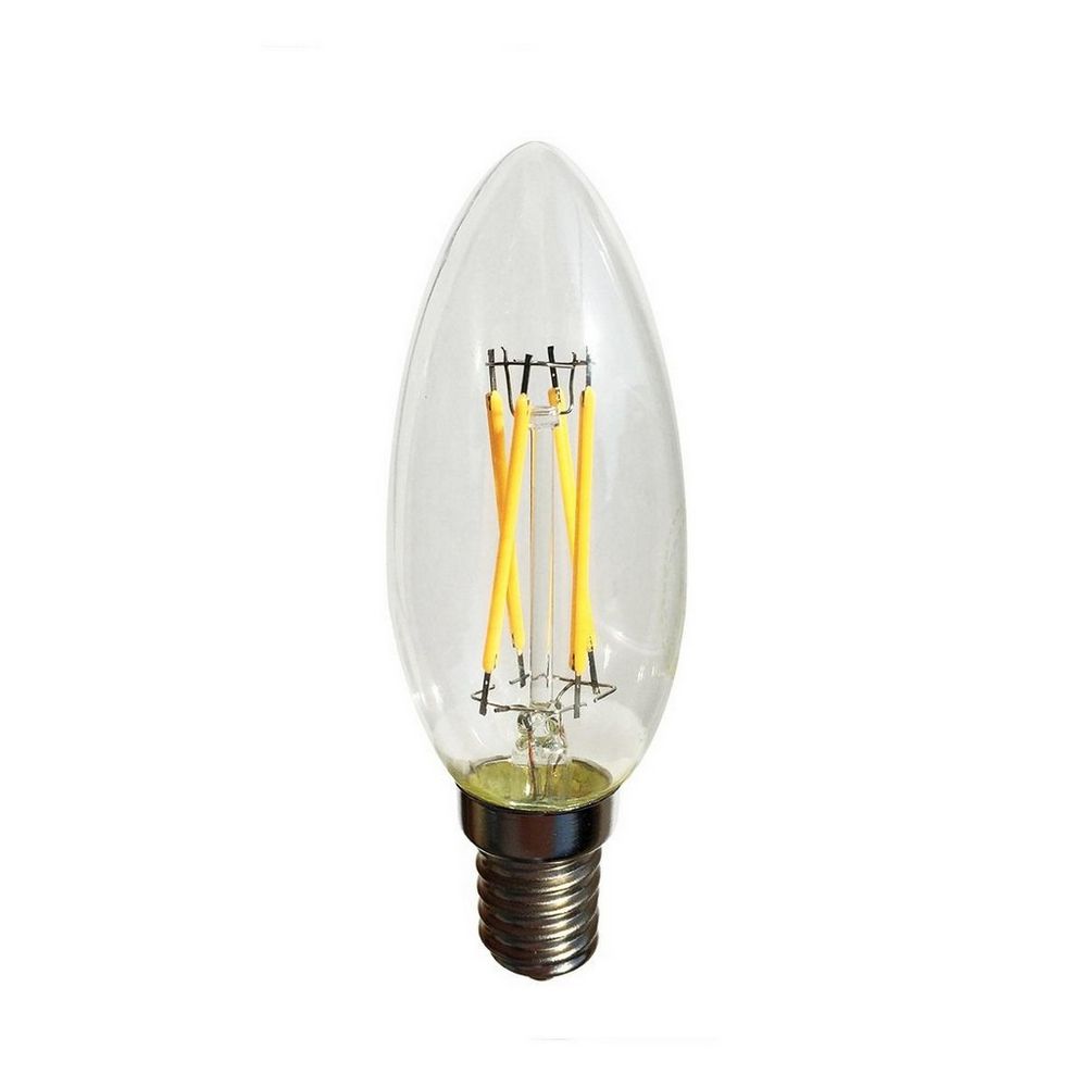 Качественная картинка Лампочка Эдисона LED Sun Lumen, светодиодная, E14 (40W), прозрачная, арт. 056-830