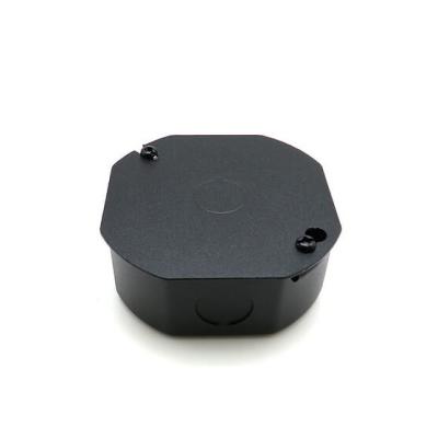 Ретро коробка распределительная Октагон Petrucci, 1/2", "чёрный муар" Ретро коробка распределительная Октагон Petrucci, 1/2", "чёрный муар"