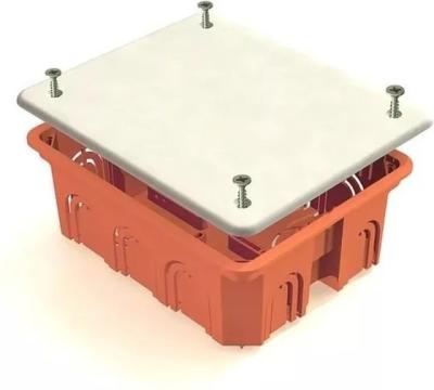 Коробка распределительная Greenel 120х92х45мм для полых стен, скрытый монтаж, красный