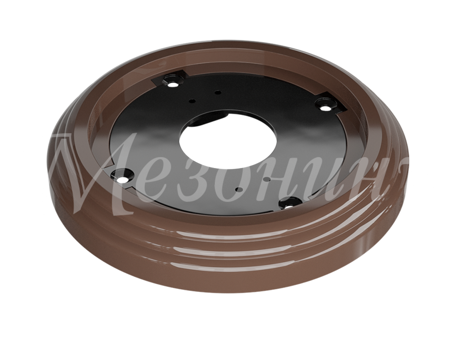 Ретро рамка Мезонин, коллекция Усадьба, пластик, какао