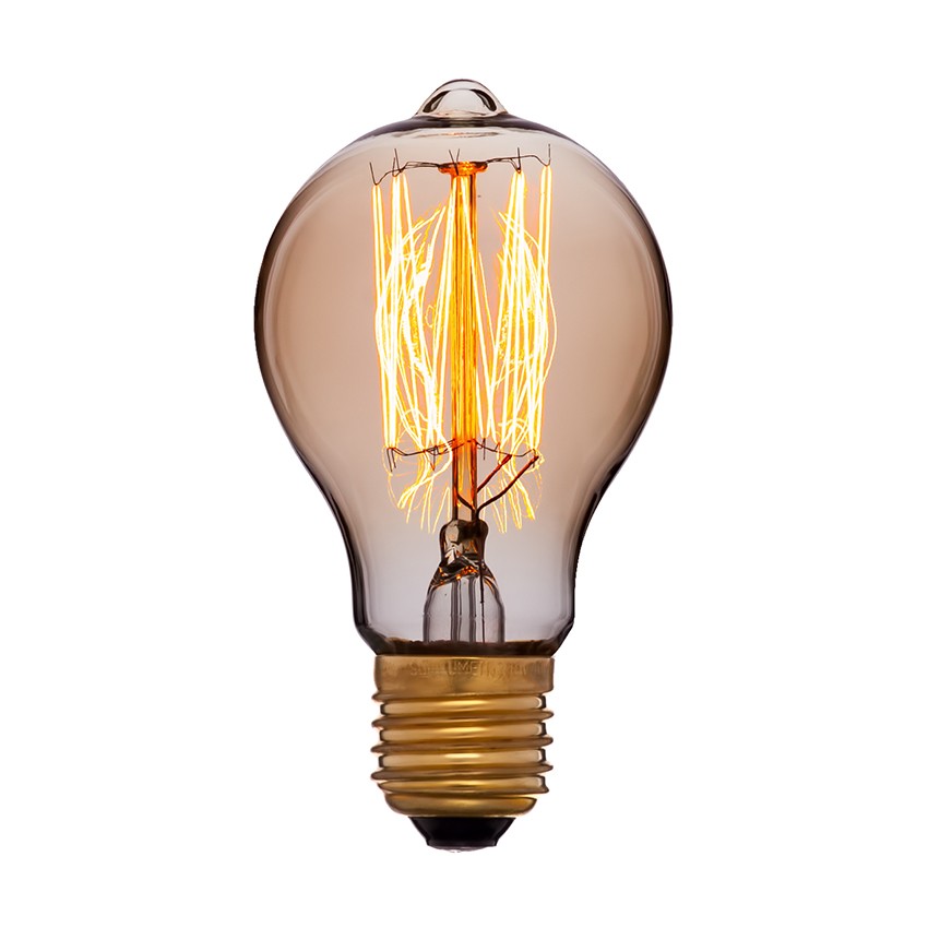Качественная картинка Лампочка Sun Lumen A60, E27, 40W, золотая (арт. 051-873)