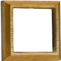 Подрамник Villaris, серия LOFT, дерево, квадратная, наружный монтаж, тик