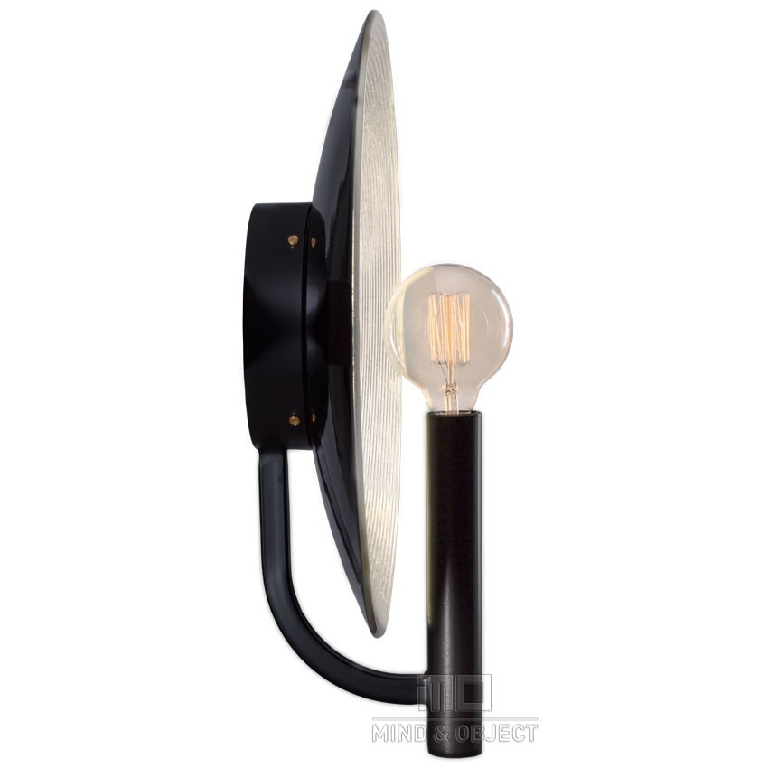 Качественная картинка Дизайнерский светильник Бра "Чаша" D 45 мм, Sun Lumen, серебристый, арт. 091-176