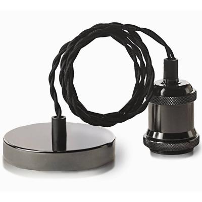 Подвес потолочный Sun Lumen, E27, длина 70, цвет черный (арт. 058-261)