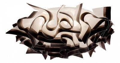 LOFT IT Потолочные светильники  2 лампы ESL или LED Цоколь E27 D 530 H 250 черный пластик LOFT IT Потолочные светильники  2 лампы ESL или LED Цоколь E27 D 530 H 250 черный пластик