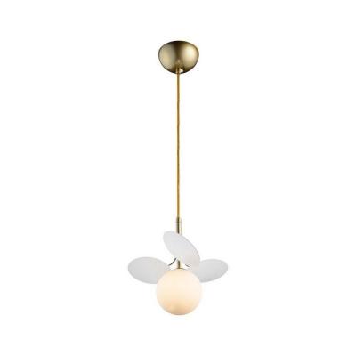 LOFT IT Подвесной светильник, D200*220, 1 лама, белый, металл/стекло, арт. 10008/1P white