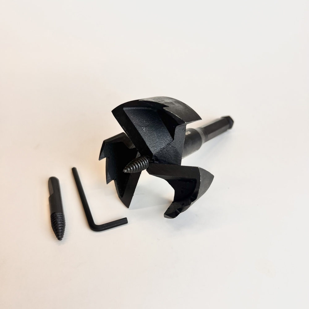 Качественная картинка Самоподающее (винтовое) сверло Форстнера 68 мм по дереву, naBrevno, трехзаходное