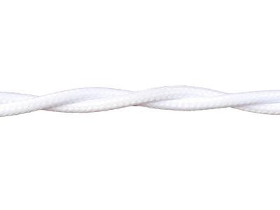 Ретро провод витой Retrika белый Ретро провод витой Retrika белый