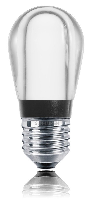 Качественная картинка Лампочка LED Sun Lumen, E27 (1,5W), прозрачная, арт. 057-233