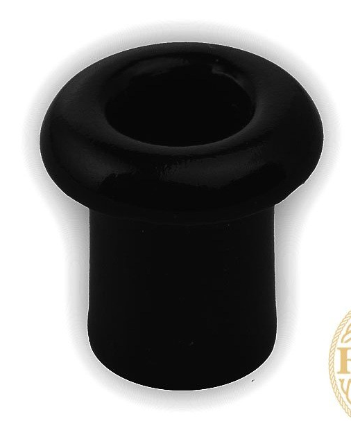 Качественная картинка Втулка межстеновая Retrika, керамика, черный матовый