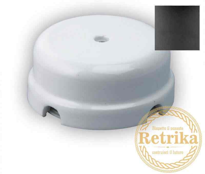 Ретро коробка распределительная  Retrika, керамика, серый