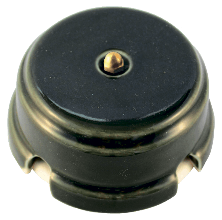 Ретро коробка распределительная Леанза, D93, фарфор, grigio (серый)