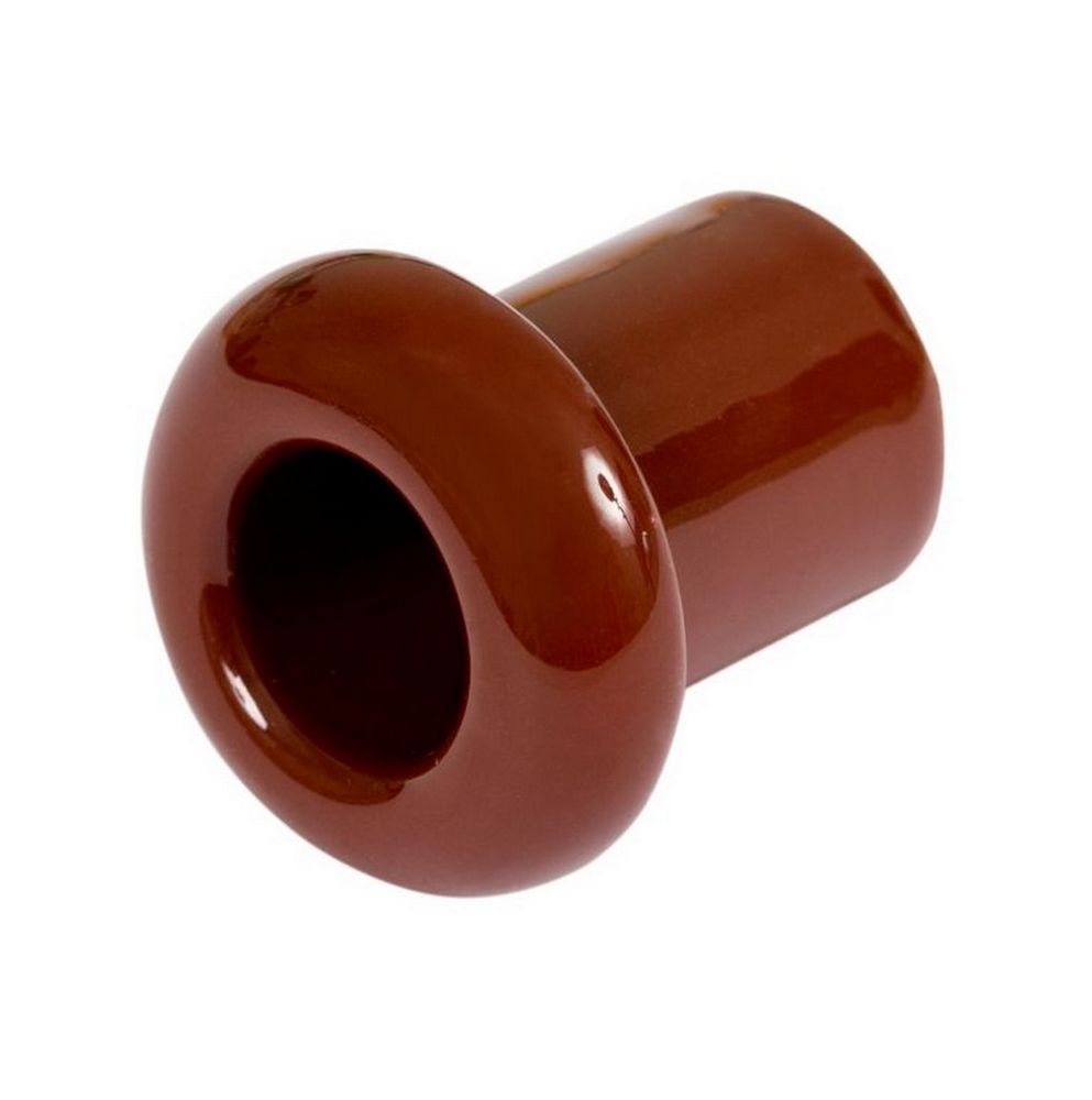 Качественная картинка Ретро втулка межстеновая Мезонин, фарфор, коричневый