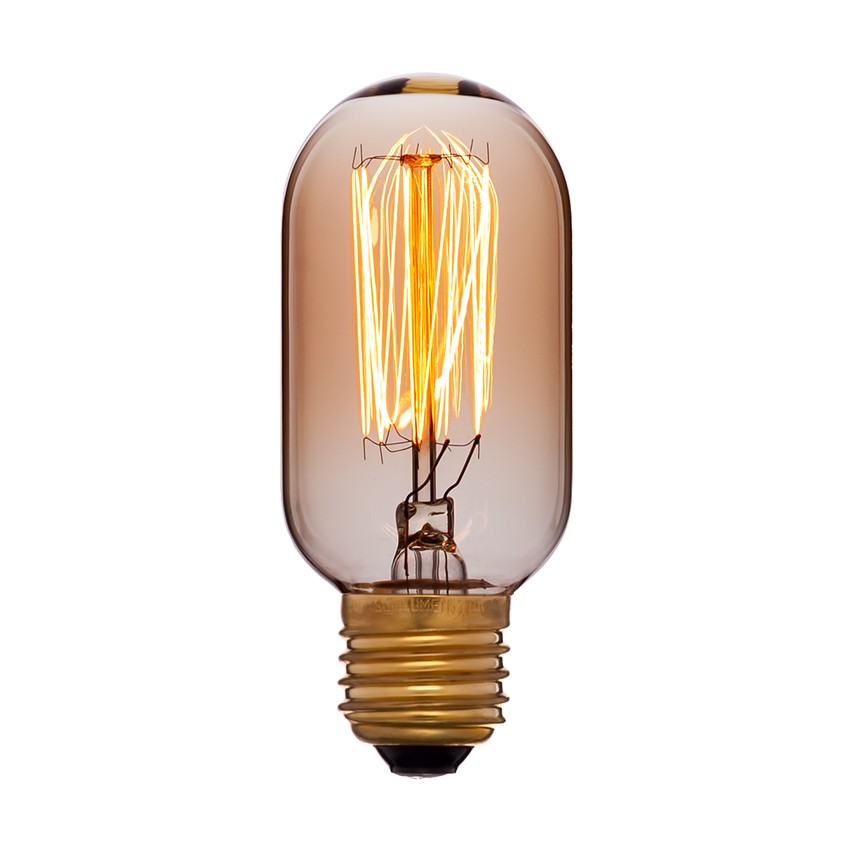 Качественная картинка Лампочка Sun Lumen T45, E27, 40W, золотая (арт. 051-934)