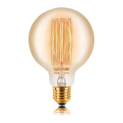 Лампочка Sun Lumen G95, E27, 40W, золотая (арт. 051-996)