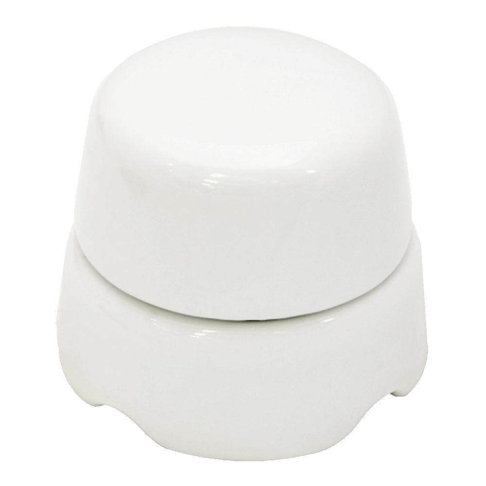 Ретро коробка распределительная Salvador, фарфор, белый