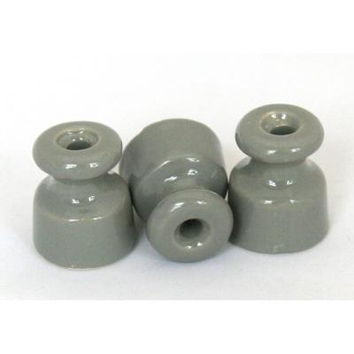 Изолятор Interior Electric, серия Арбат, размер D24 х H20 мм, керамика, серый