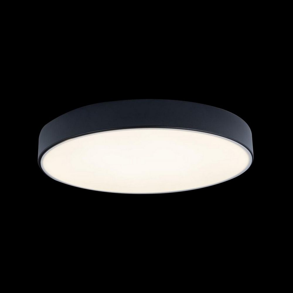 Качественная картинка LOFT IT Потолочный светильники 24 Вт D400*50мм черный пластиковый (арт. 10002/24 Black)