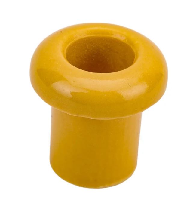 Качественная картинка Ретро втулка межстеновая Мезонин, фарфор, песочное золото