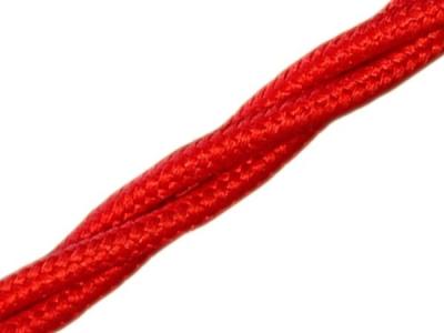 Ретро провод витой Villaris красный Ретро провод витой Villaris красный