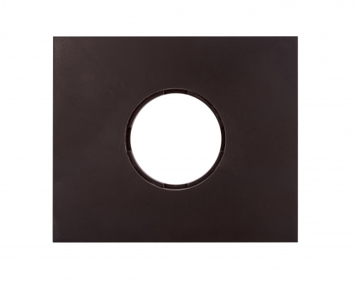 Ретро рамка Bironi, коллекция Шедель Бриз, пластик, скрытый монтаж, коричневый матовый